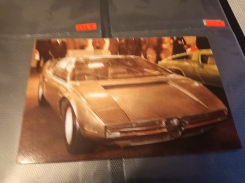 239z cartolina auto alfa - auto, romeo